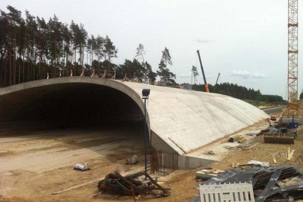 A14 Autobahnbrücke – Sandstrahlen